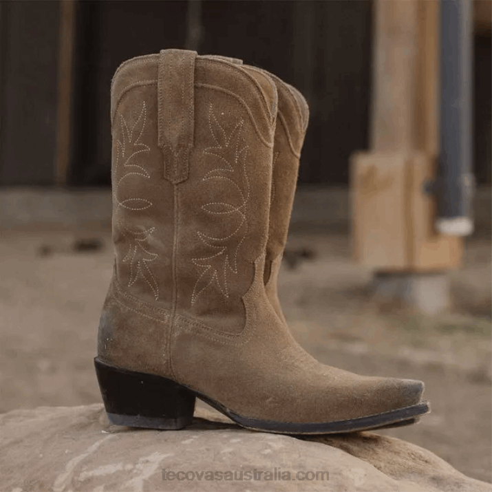 Women Almond Suede The Sadie Tecovas 62NN132
