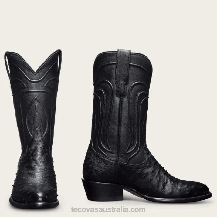 Women Midnight Ostrich The Jessie Tecovas 62NN121