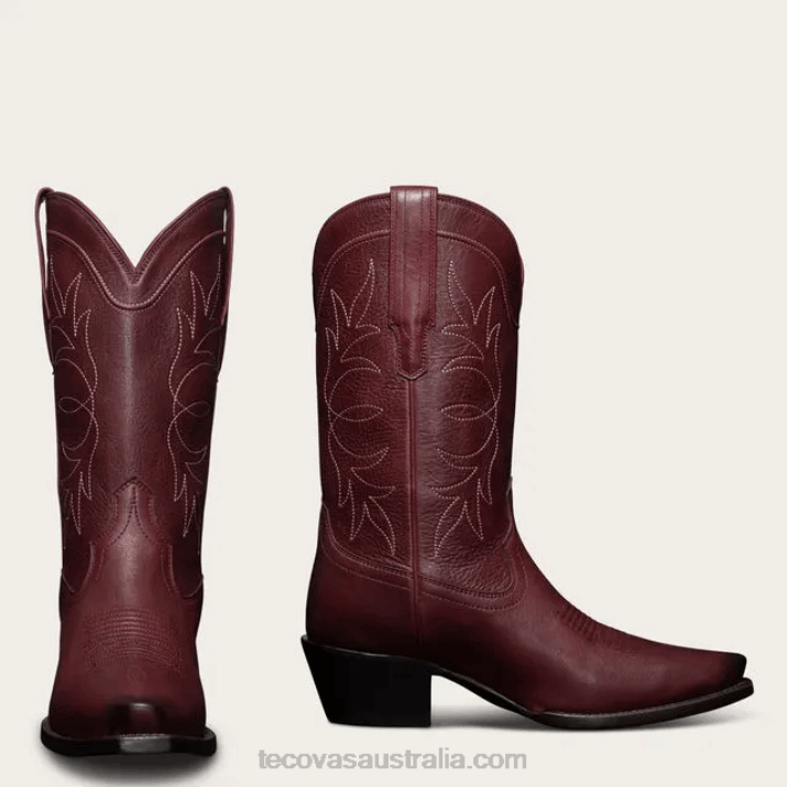 Women Wine Bovine The Sadie Tecovas 62NN133
